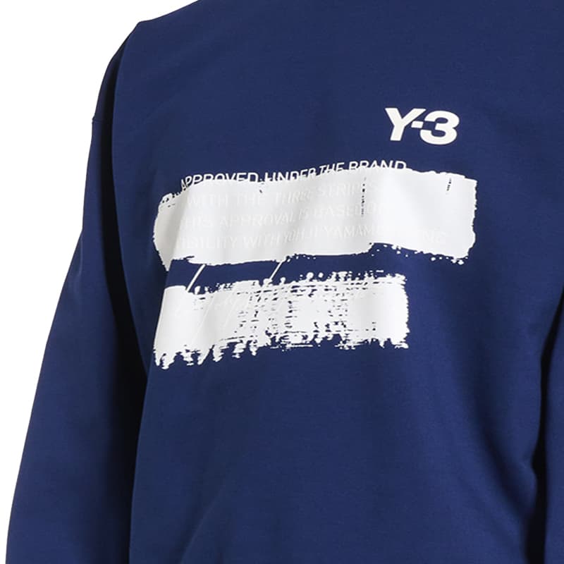 Худи Y-3 GFX CREW Повседневная Толстовка Унисекс Одежда - изображение 4