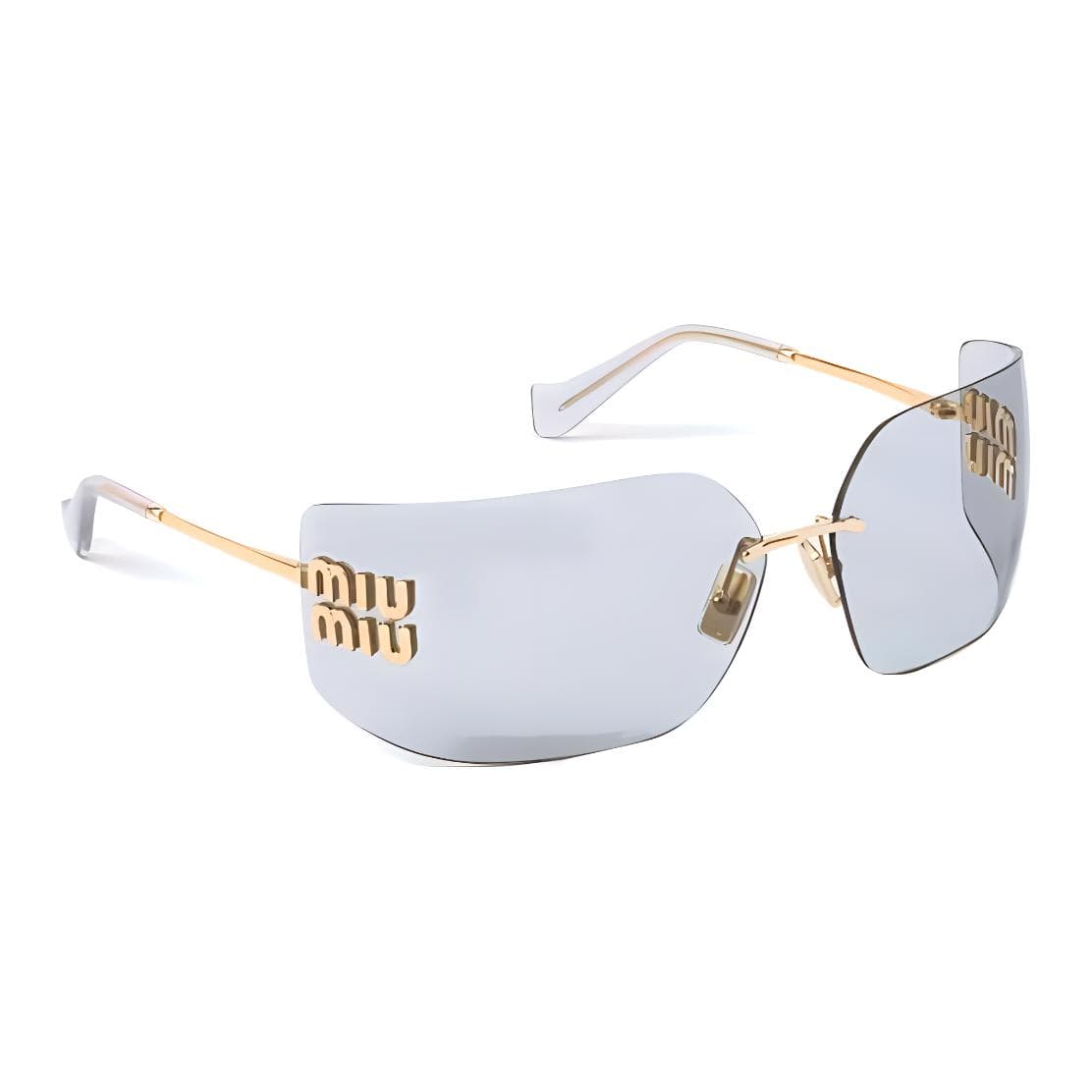 Солнцезащитные очки Miu Miu Sunglasses Gold - изображение 3