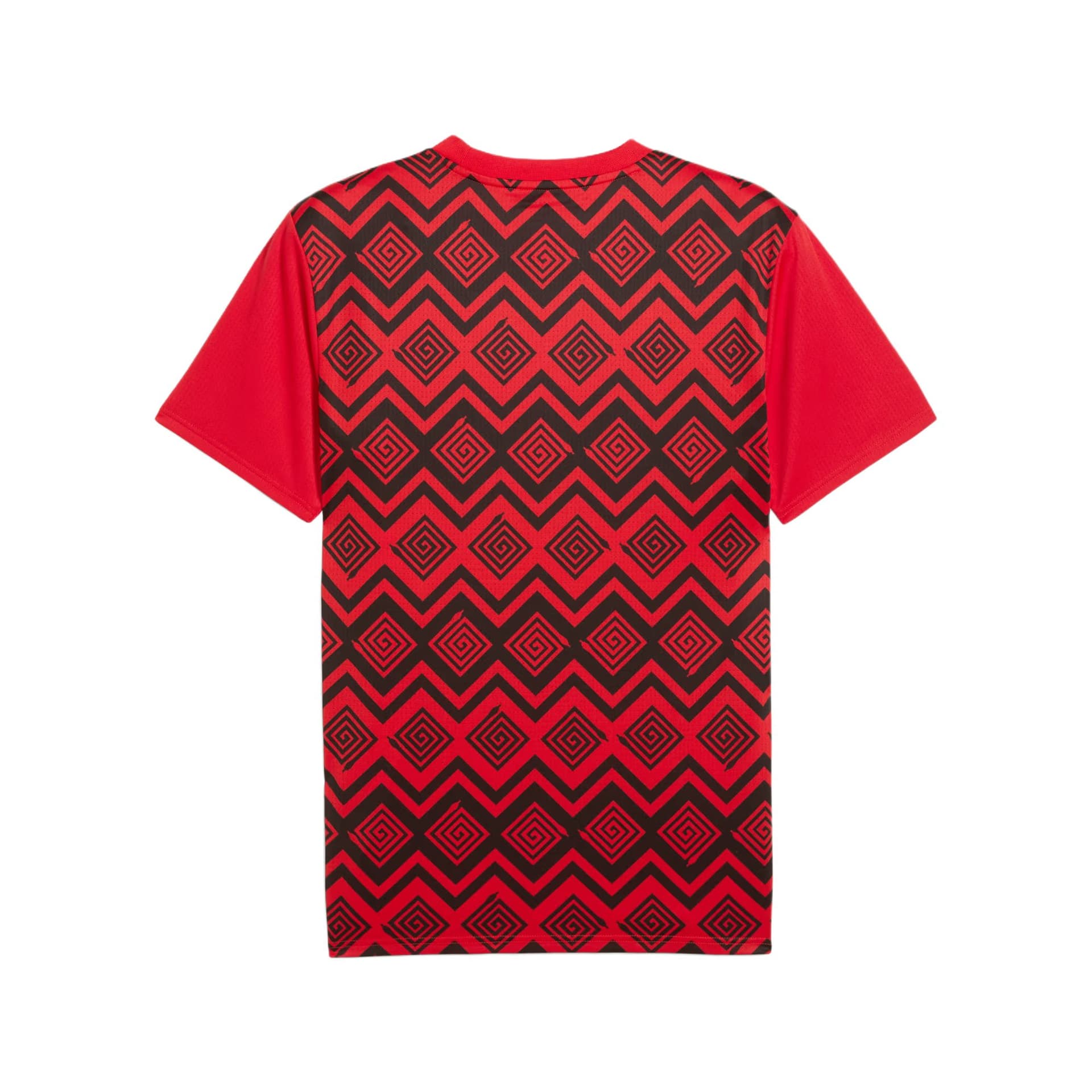 PUMA X Egypt Футболка мужской команды Египта FW24 красный черный - изображение 2