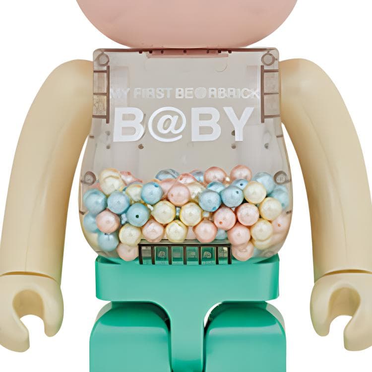 Фигурка BE@RBRICK MY FIRST 1st Pearl Coating 1000% - изображение 3