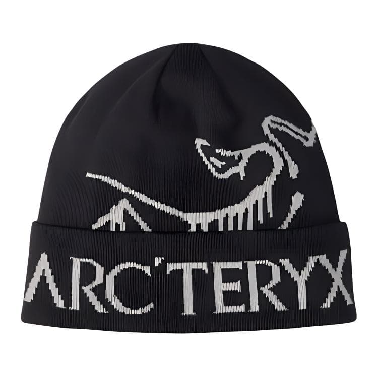 Шапка Arcteryx Шапки-бини унисекс из переработанного полиэстера Черный Пустой серый - изображение 2