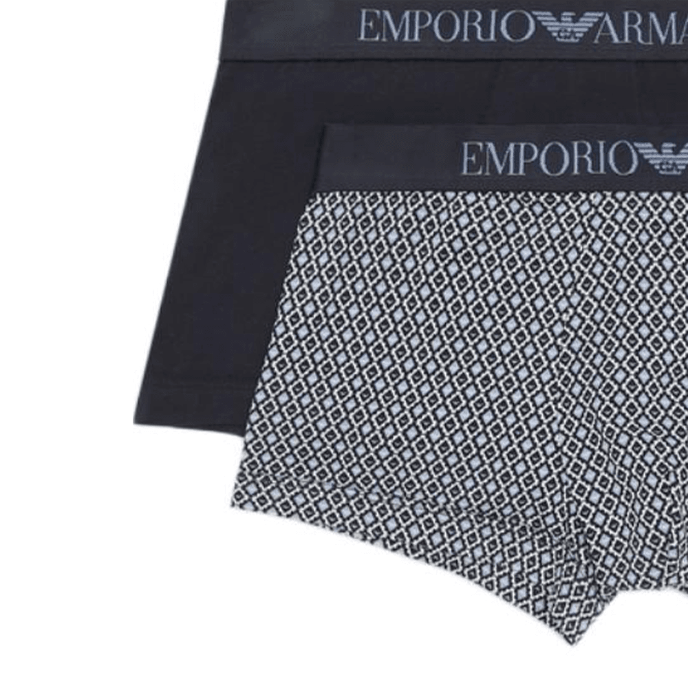 Трусы EMPORIO ARMANI FW24 Боксеры Мужские 2 упаковки - изображение 4