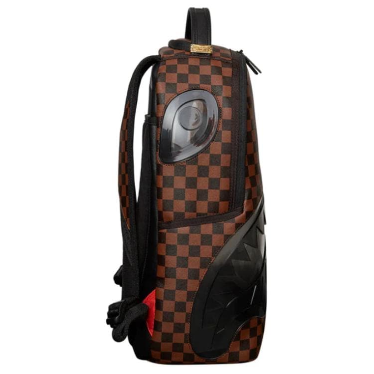 Рюкзак SPRAYGROUND Поливинилхлорид Рюкзак Унисекс Коричневый и Черный - изображение 4