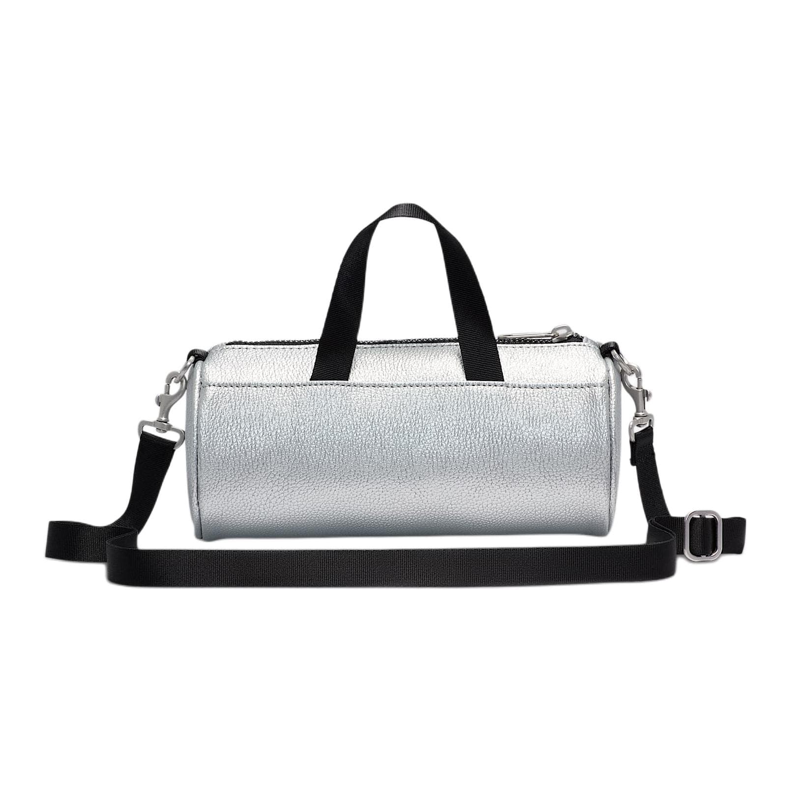 Сумка Nike Полиэстеровая Цилиндрическая Сумка Сумка через плечо Мини Унисекс Серебряная - изображение 3
