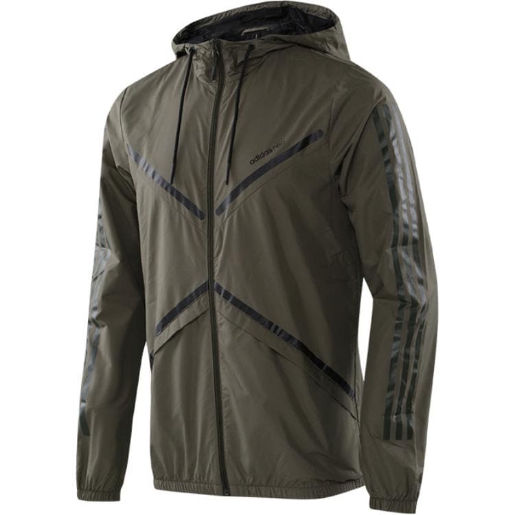 Куртка Adidas Neo Athleisure Collection Куртки и Пальто Мужской Армейский Зеленый - изображение 3