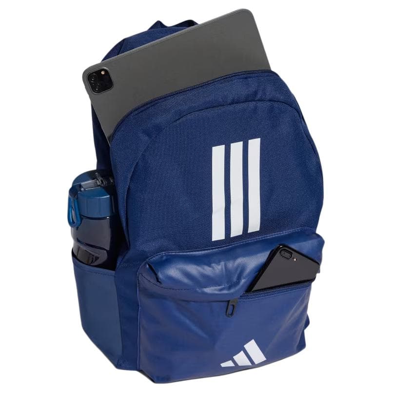 Рюкзак Adidas Переработанный полиэстер рюкзак стандартный (стандартный) унисекс темно-синий - изображение 3