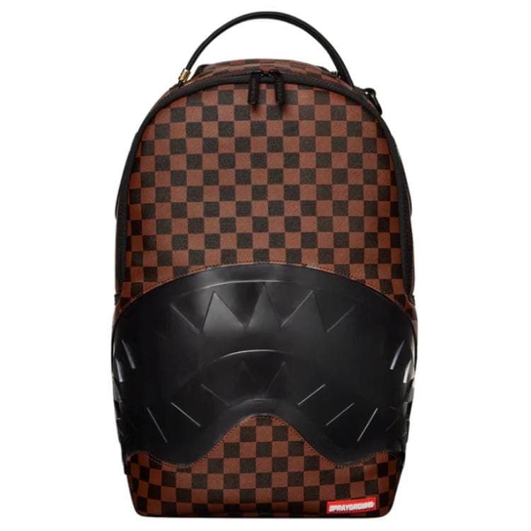 Рюкзак SPRAYGROUND Поливинилхлорид Рюкзак Унисекс Коричневый и Черный - изображение 1
