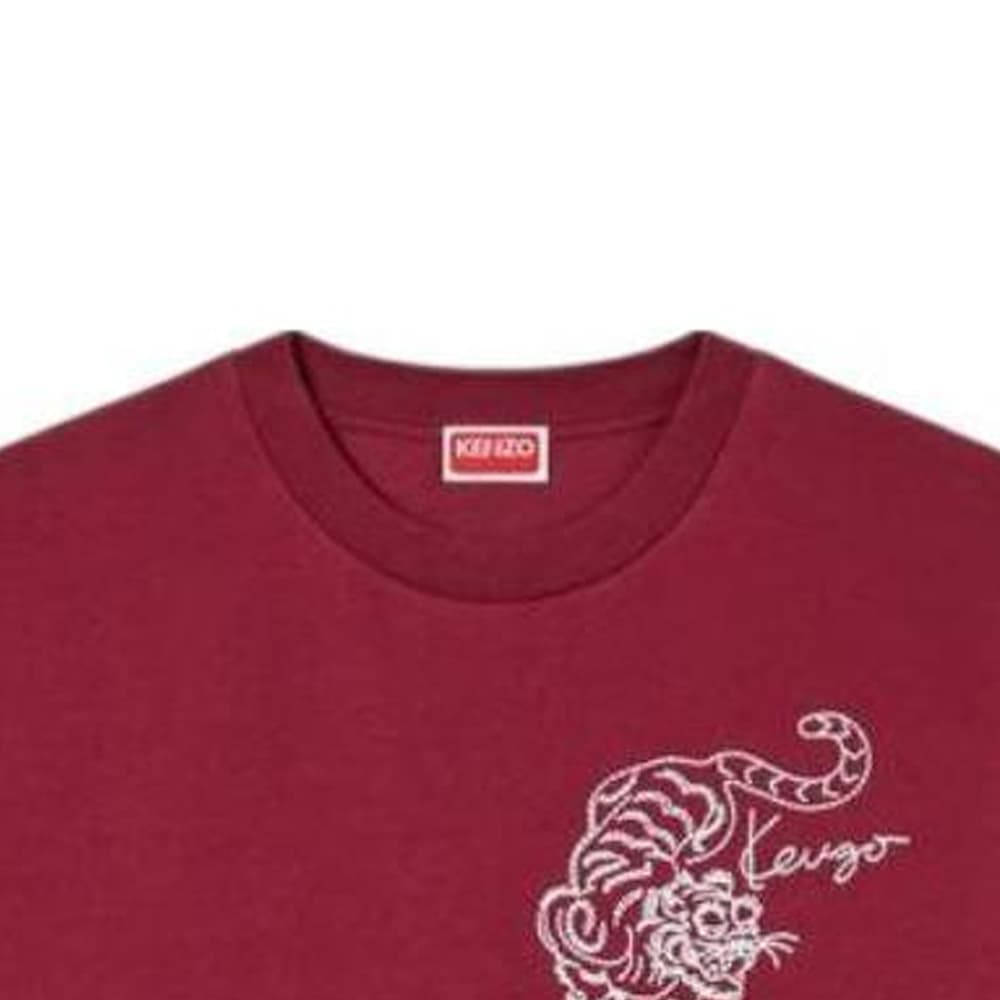 Футболка KENZO Red Мужская T-рубашка - изображение 6