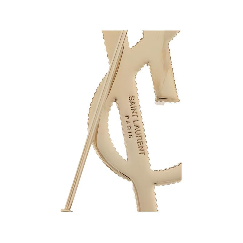 Брошь SAINT LAURENT Cassandre Brooch Gold - изображение 2