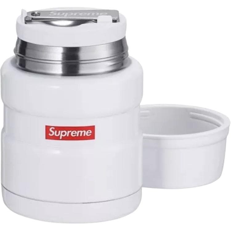 Supreme x THERMOS Stainless King Food Jar and Spoon White - изображение 3