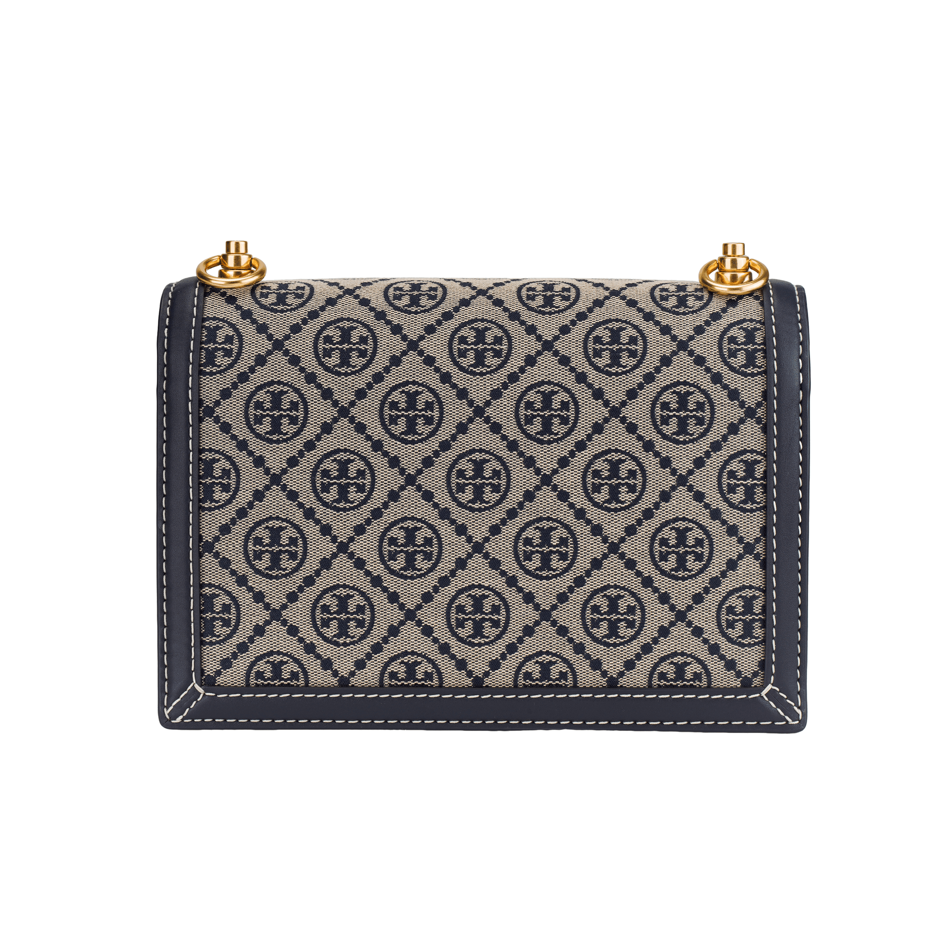 Сумка через плечо Tory Burch T Monogram Small Shoulder Bag Navy - изображение 3
