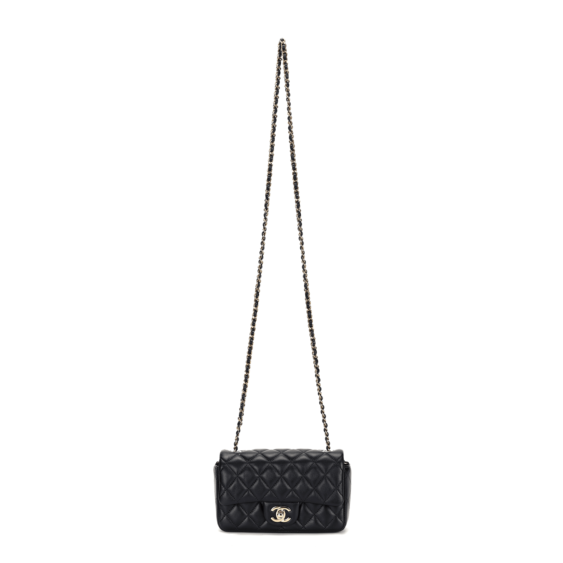 Сумка через плечо CHANEL 24K Mini Flap Bag - изображение 1