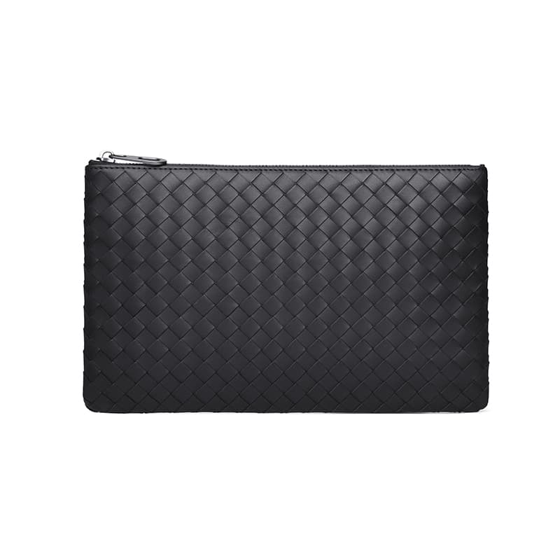 Сумка SEPTWOLVES Сумка-конверт из натуральной коровьей кожи ручная работа тип Clutch стандартная (стандартная) унисекс черный - изображение 2