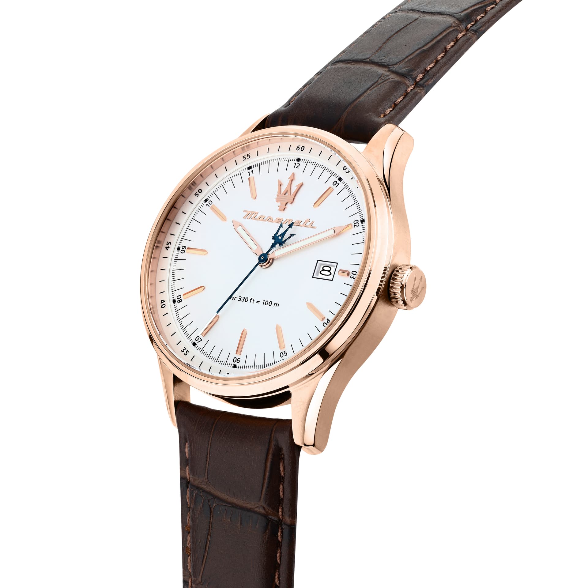 Механические часы Maserati Quartz Movement Белый Циферблат Мужские Часы - изображение 2