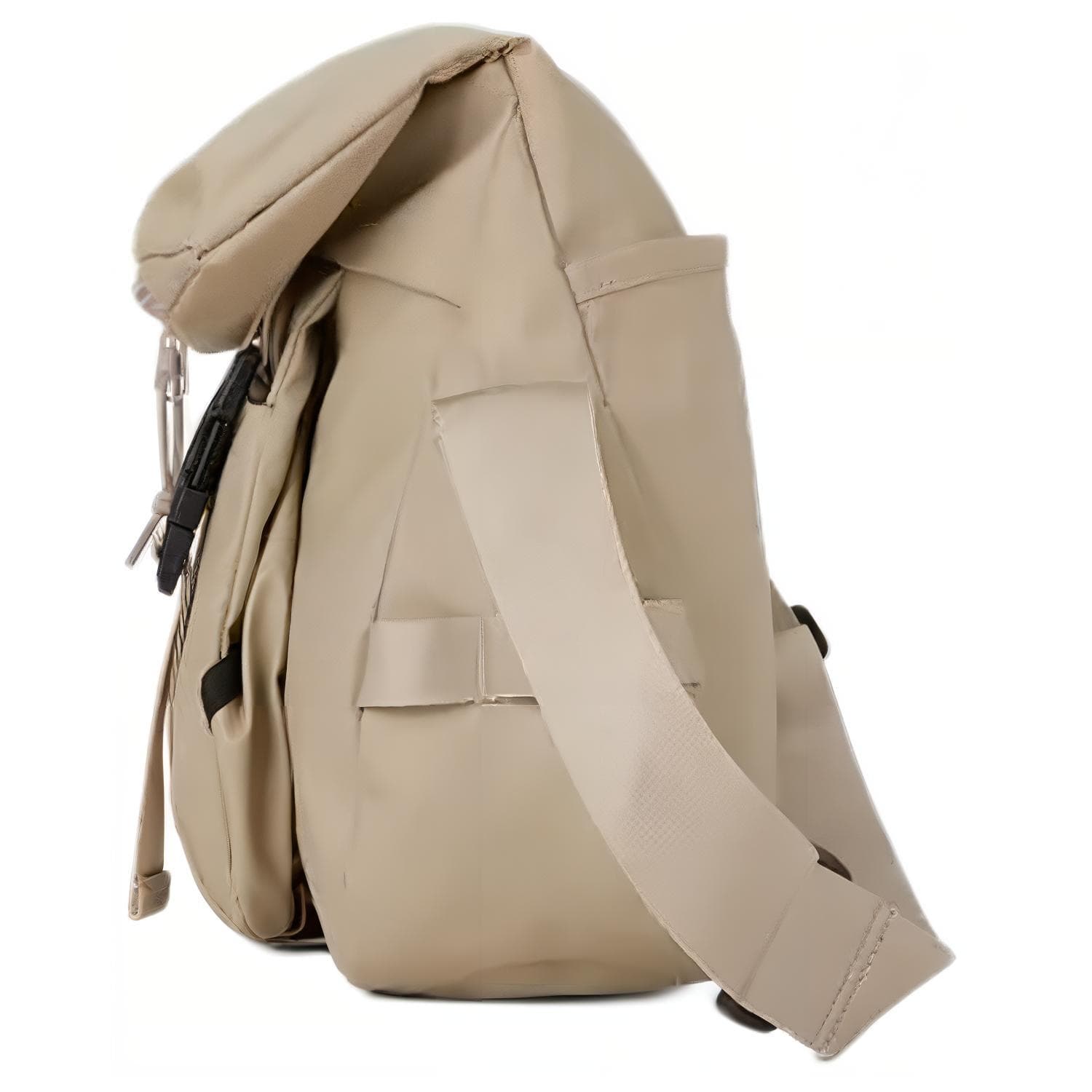 Сумка через плечо Converse Конверс Crossbody Однотонный модный универсальный Полиэстер Курьерская сумка Сумка через плечо Обычный размер Унисекс Парный Светло-коричневый - изображение 2
