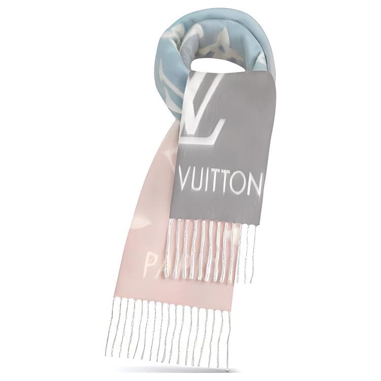 Шарф LOUIS VUITTON Reykjavik Gradient - изображение 3