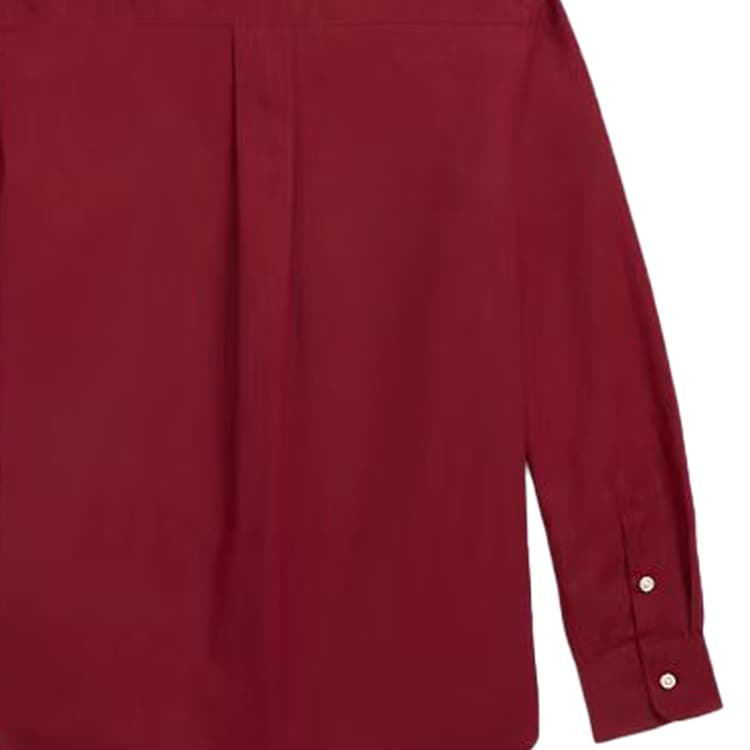 Polo Ralph Lauren SS24 Рубашка Весенний Осенний Детская Темно-Красная - изображение 5