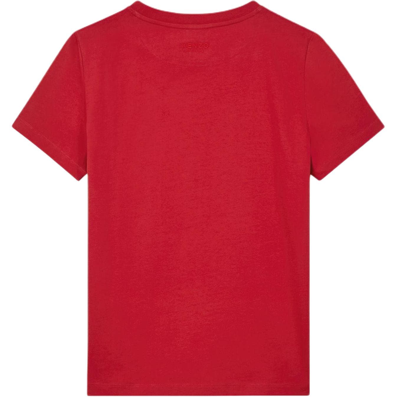 Футболка KENZO FW24 Cherry Red - изображение 2