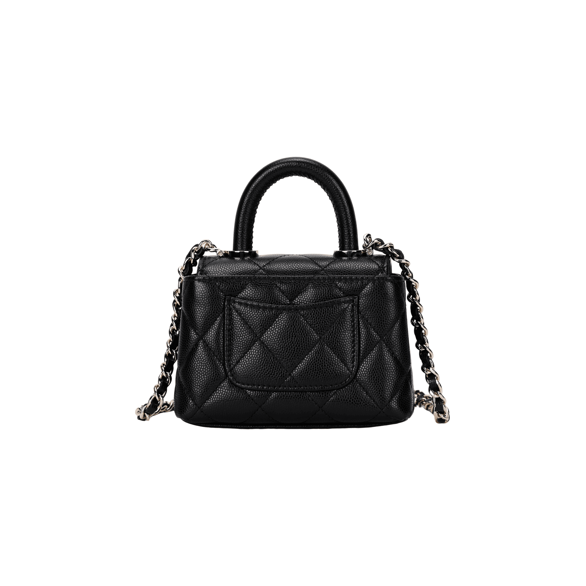 Сумка CHANEL 24K Gold Buckle Quilted Chain Bag Black - изображение 3