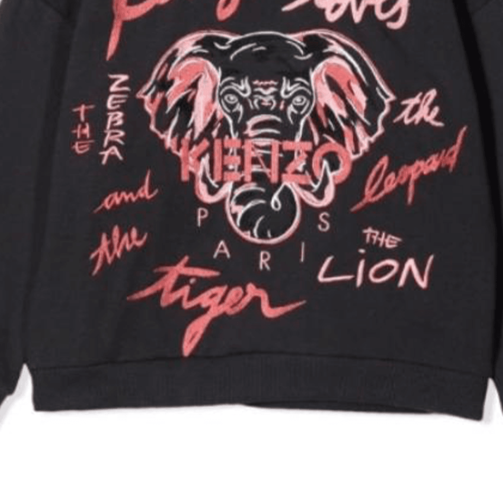 KENZO Черный Детские Толстовки - изображение 3