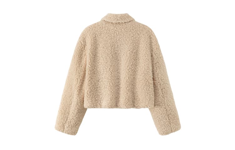 CHUU Cropped Jacket Женская Бежевая - изображение 2