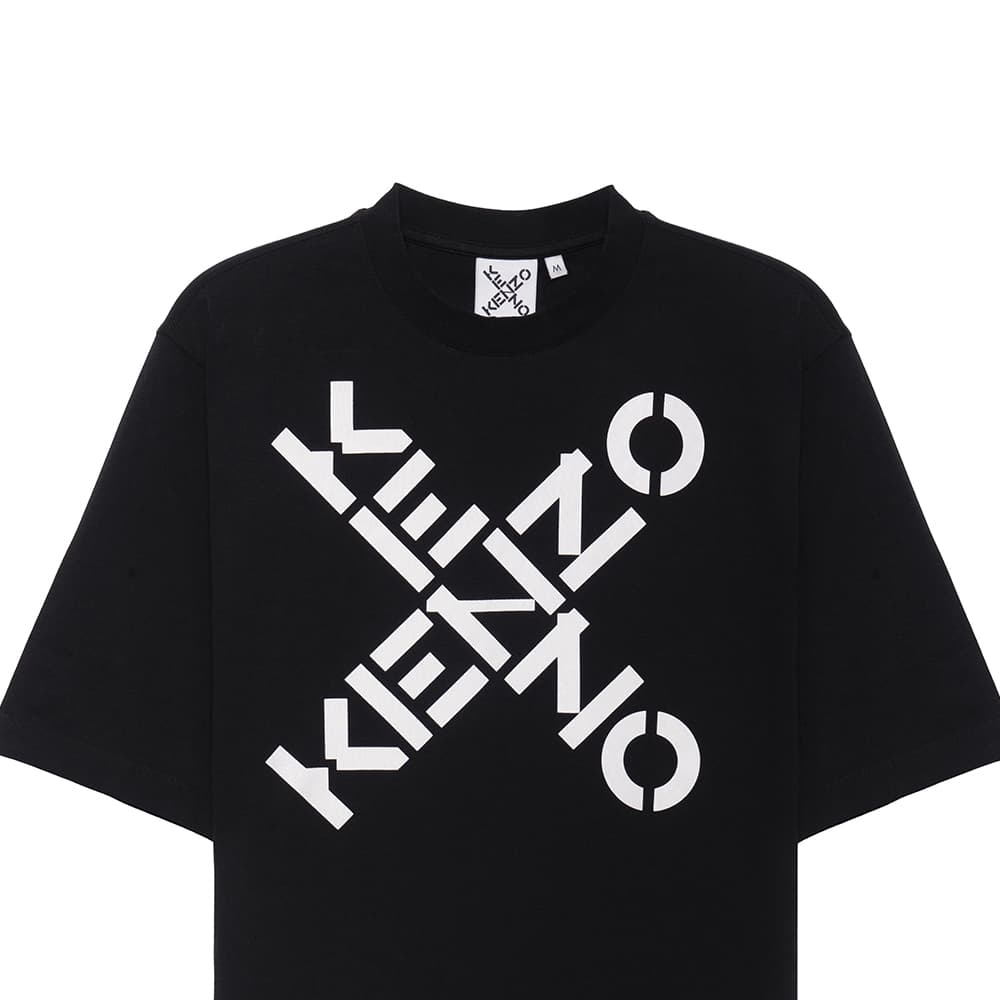Футболка KENZO Logo Sport T-Shirt Black - изображение 3