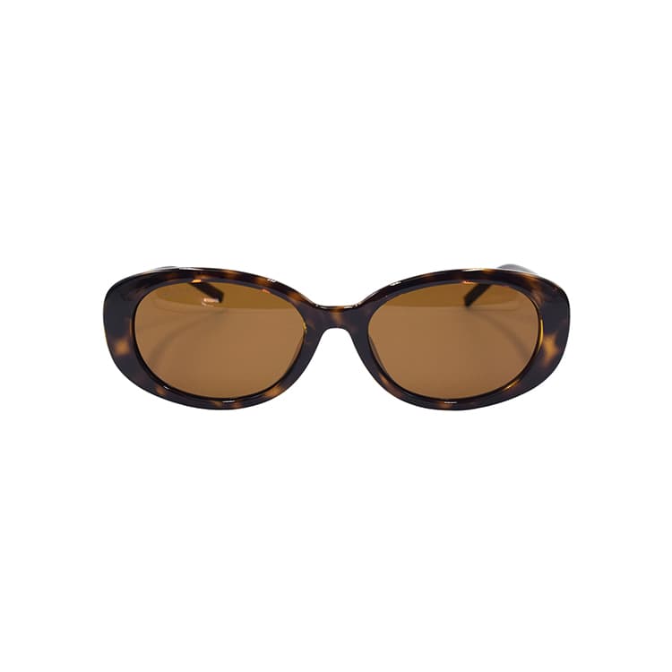 Солнцезащитные очки Gucci G OVAL SUNGLASSES Женские Черепаховая Оболочка Без Ромб - изображение 2