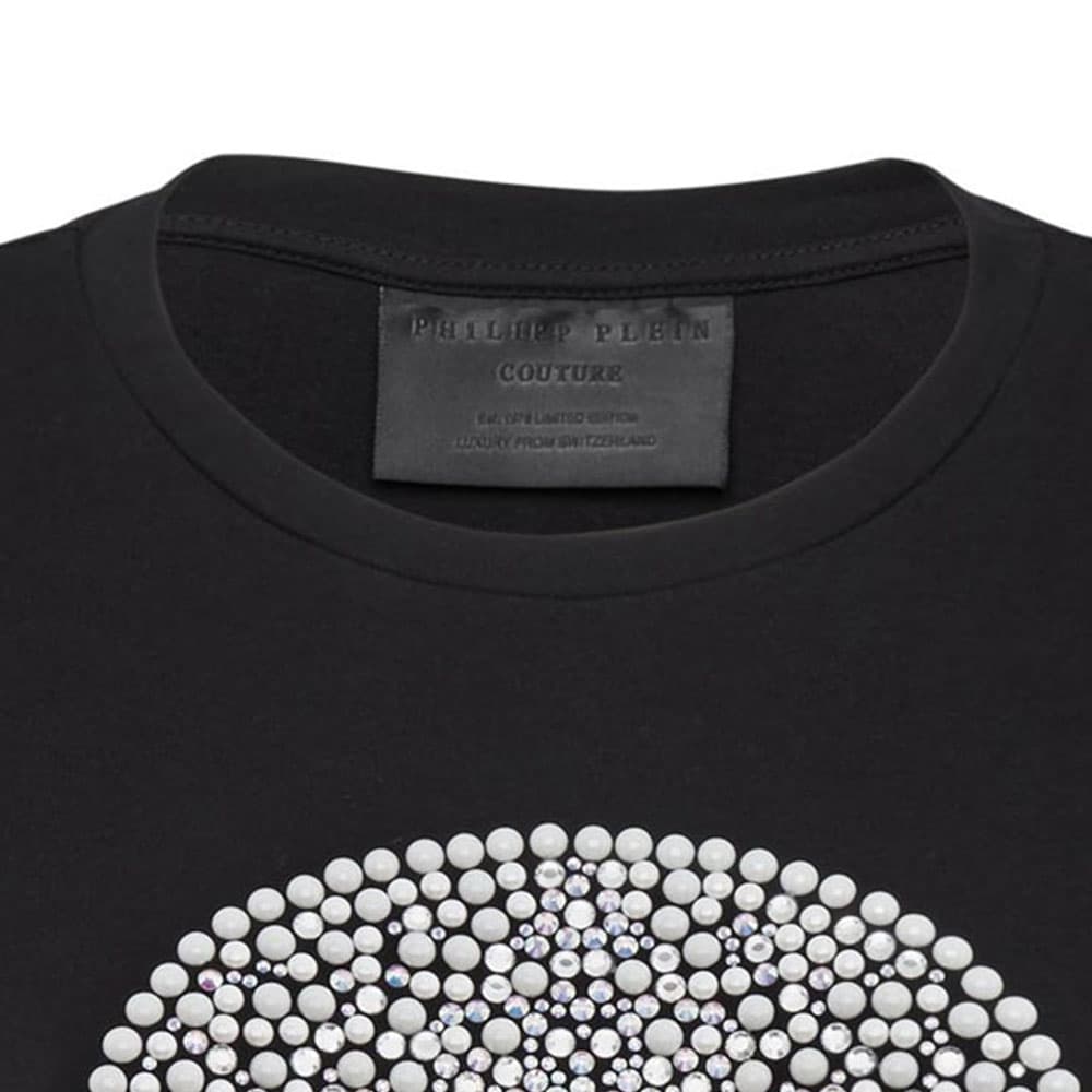 Футболка PHILIPP PLEIN T-Shirt Round Neck Ss Skull T - изображение 5