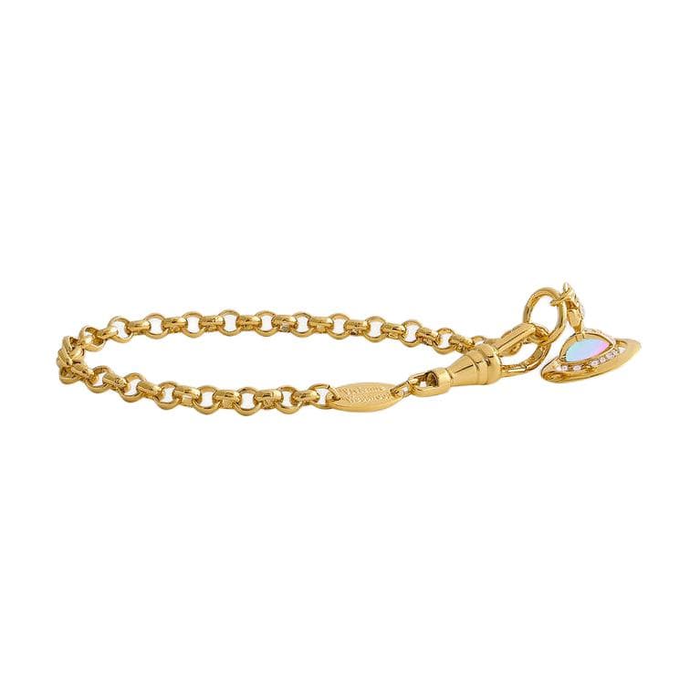 Браслет Vivienne Westwood Aurora Шар Подвеска Браслет Женский Золото Аврора - изображение 2