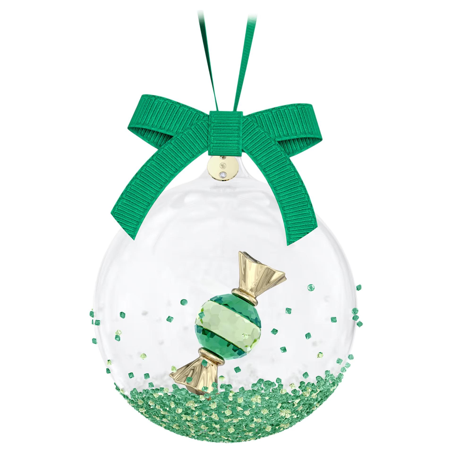 Кулон Swarovski Holiday Cheers Dulcis Оригинальный дизайн Металлические брелоки Унисекс Зеленый - изображение 4