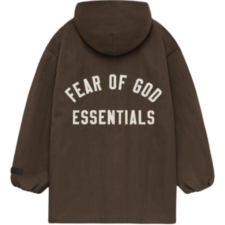 Fear of God ESSENTIALS Куртка Kid'H Текстурированный Нейлон с капюшоном Coaches Куртка - изображение 2