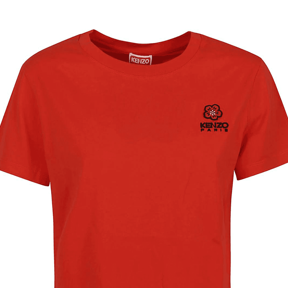 Футболка KENZO Red Женские T-рубашки - изображение 3