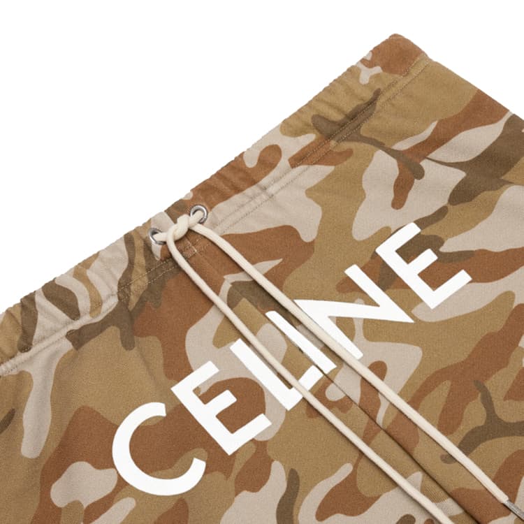 Шорты CELINE SS22 Camo Fleece Shorts - изображение 6