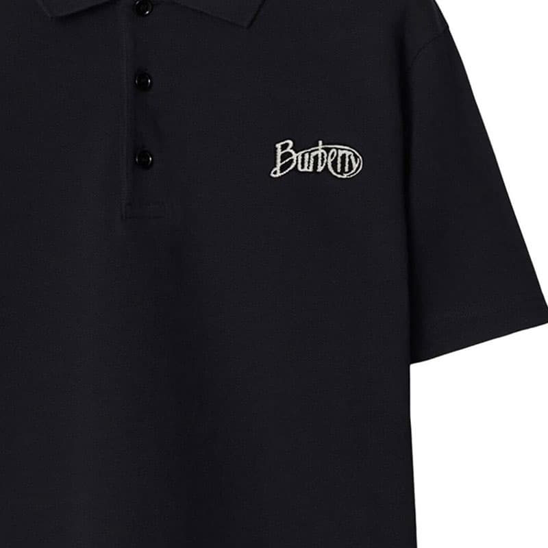 Поло Burberry SS24 Поло Мужское Угольный - изображение 3