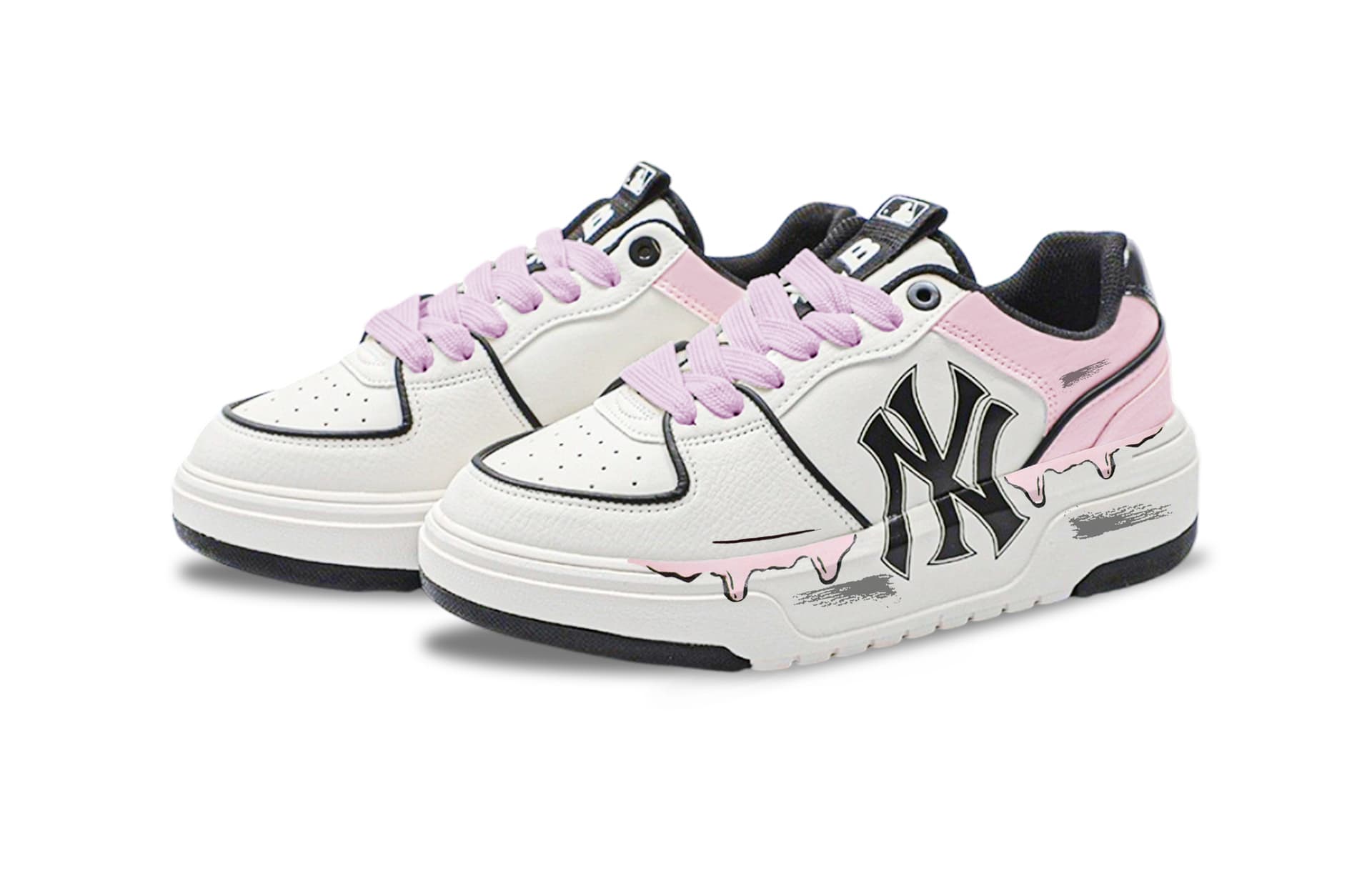 Кроссовки MLB Chunky Liner Pink White - изображение 4