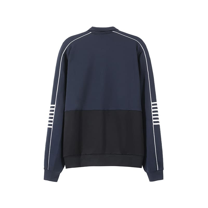 Спортивный костюм EMPORIO ARMANI EA7 Повседневная Спортивная Одежда Мужская Темно-Синий и Черный - изображение 3