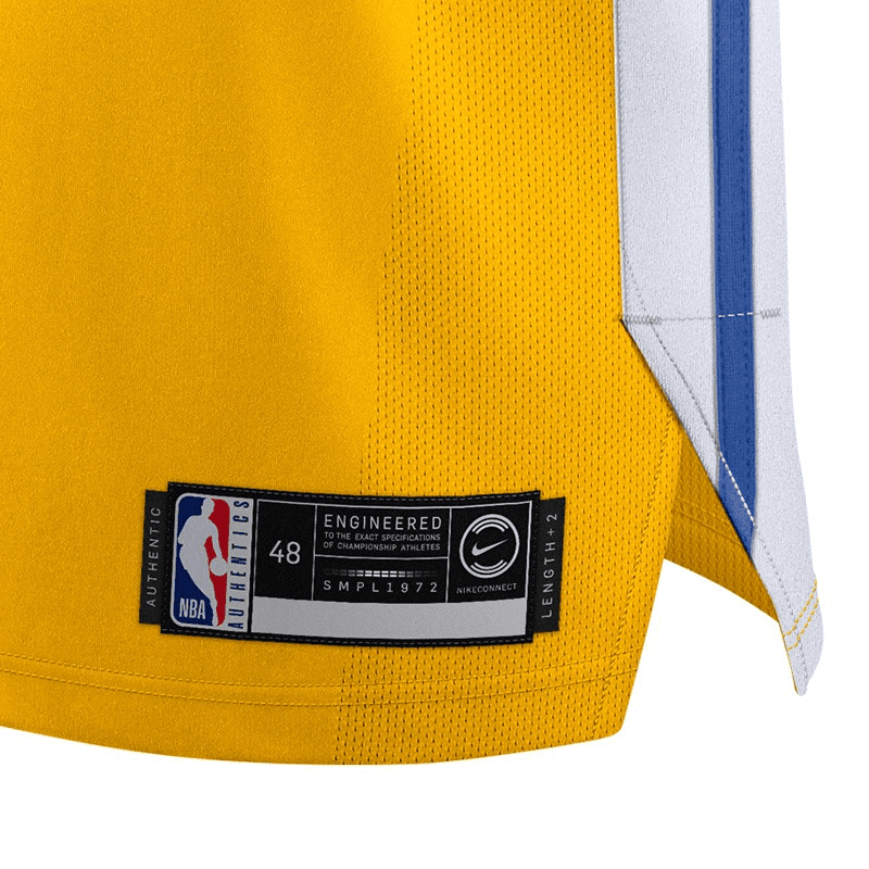 Баскетбольная майка Nike NBA Jersey Golden State Warriors Curry Yellow - изображение 3