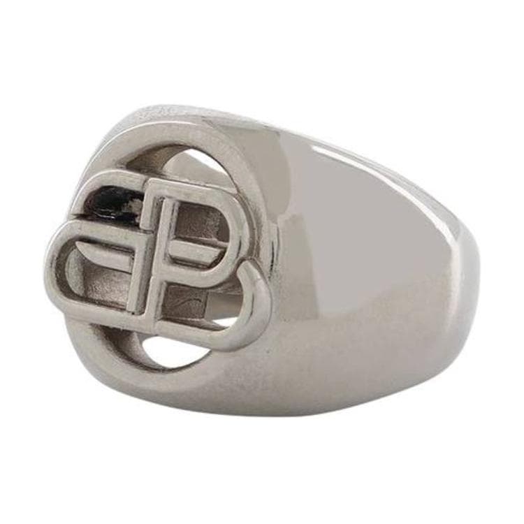 Кольцо Balenciaga BB Logo Ring - изображение 3