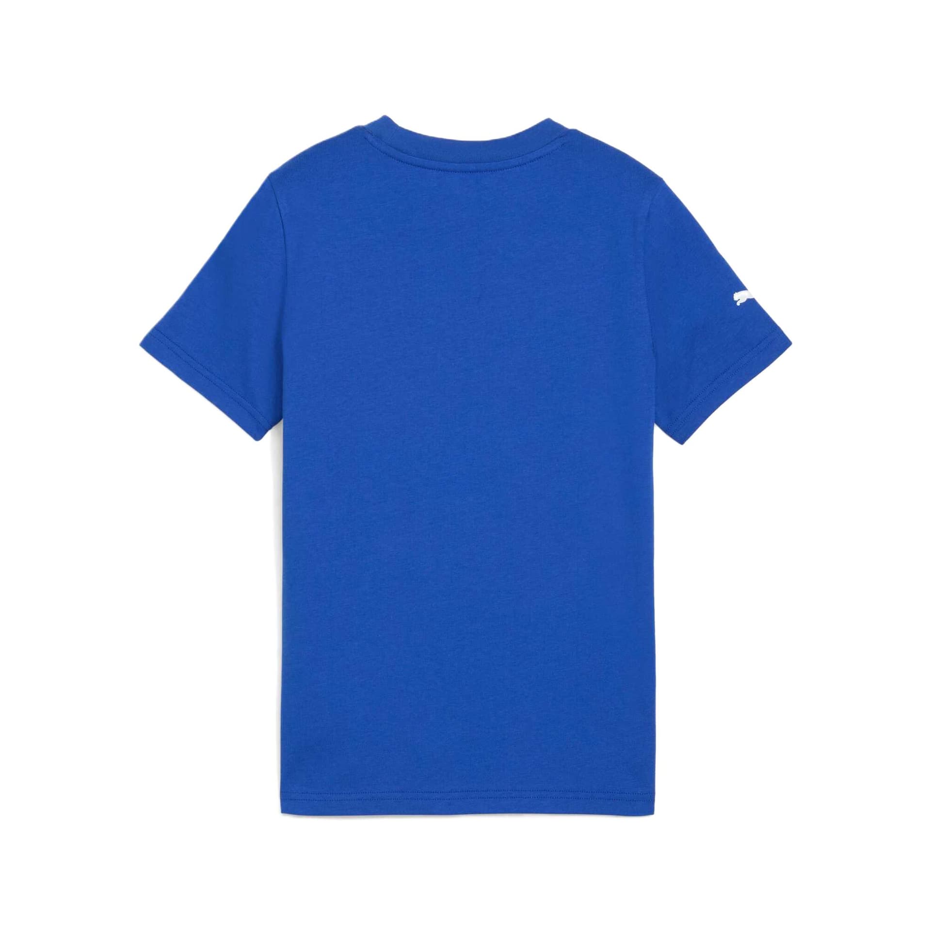 Футболка PUMA Blue Kids T-Shirt - изображение 2
