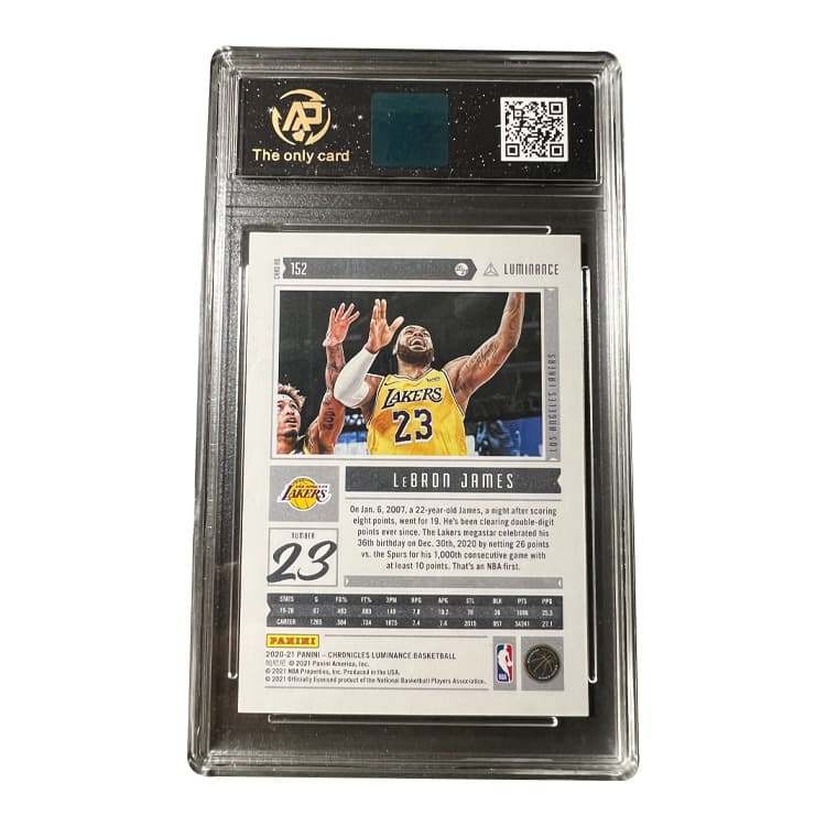 PANINI Los Angeles Lakers LeBron James King James Стильная подписанная карта Высочайшее качество Звезда Редкая карта - изображение 2