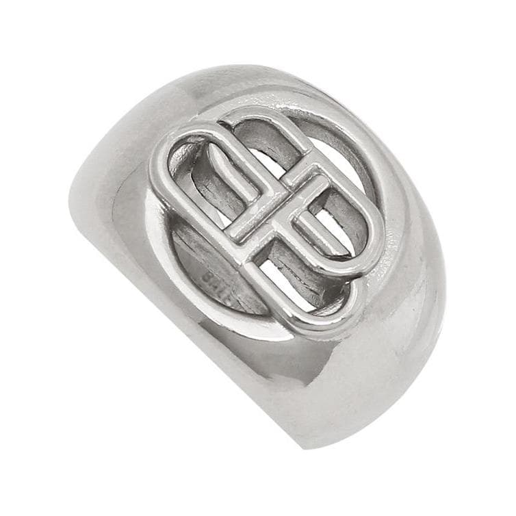 Кольцо Balenciaga BB Logo Ring - изображение 6