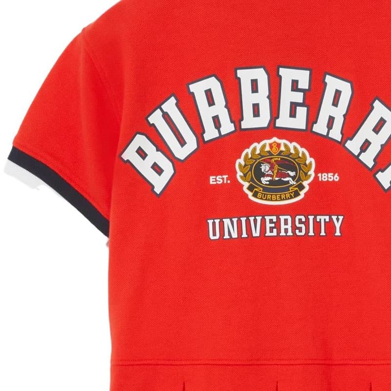 Burberry Красные Платья для Девочек - изображение 4