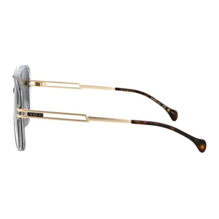 Солнцезащитные очки GUCCI Aviator Sunglasses Gray - изображение 4
