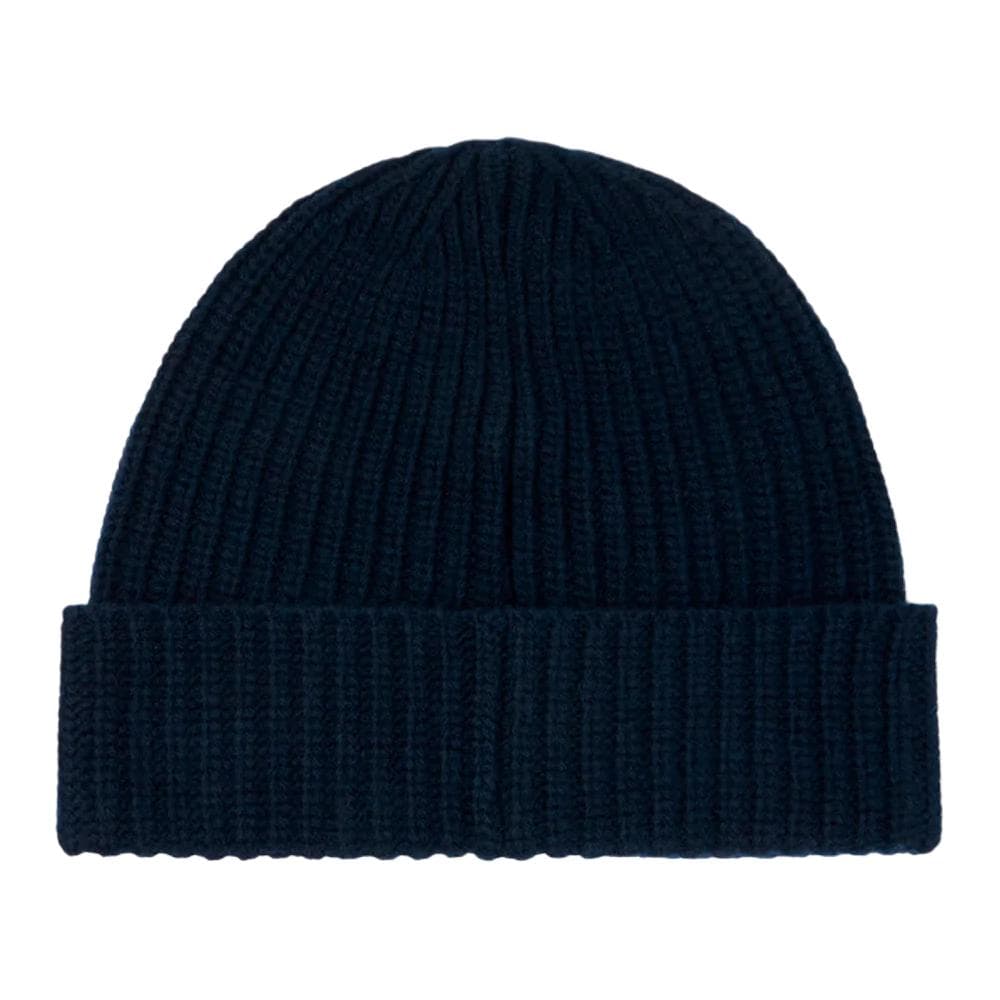 Шапка Stone Island Wool Logo Beanie Blue - изображение 2