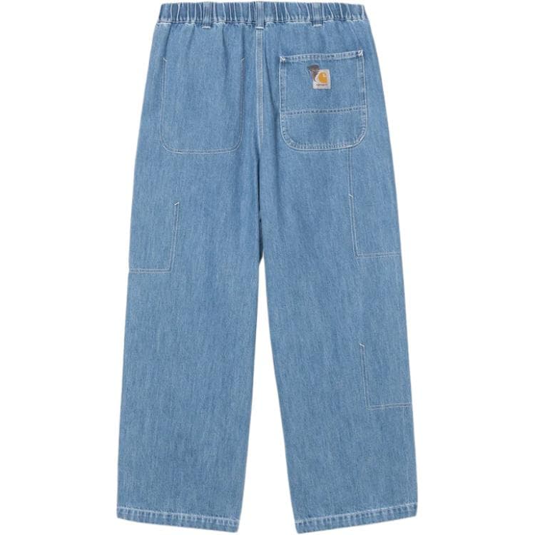 Штаны Carhartt WIP Collaboration Carhartt WIP x INVINCIBLE Синие Унисекс Джинсы - изображение 2