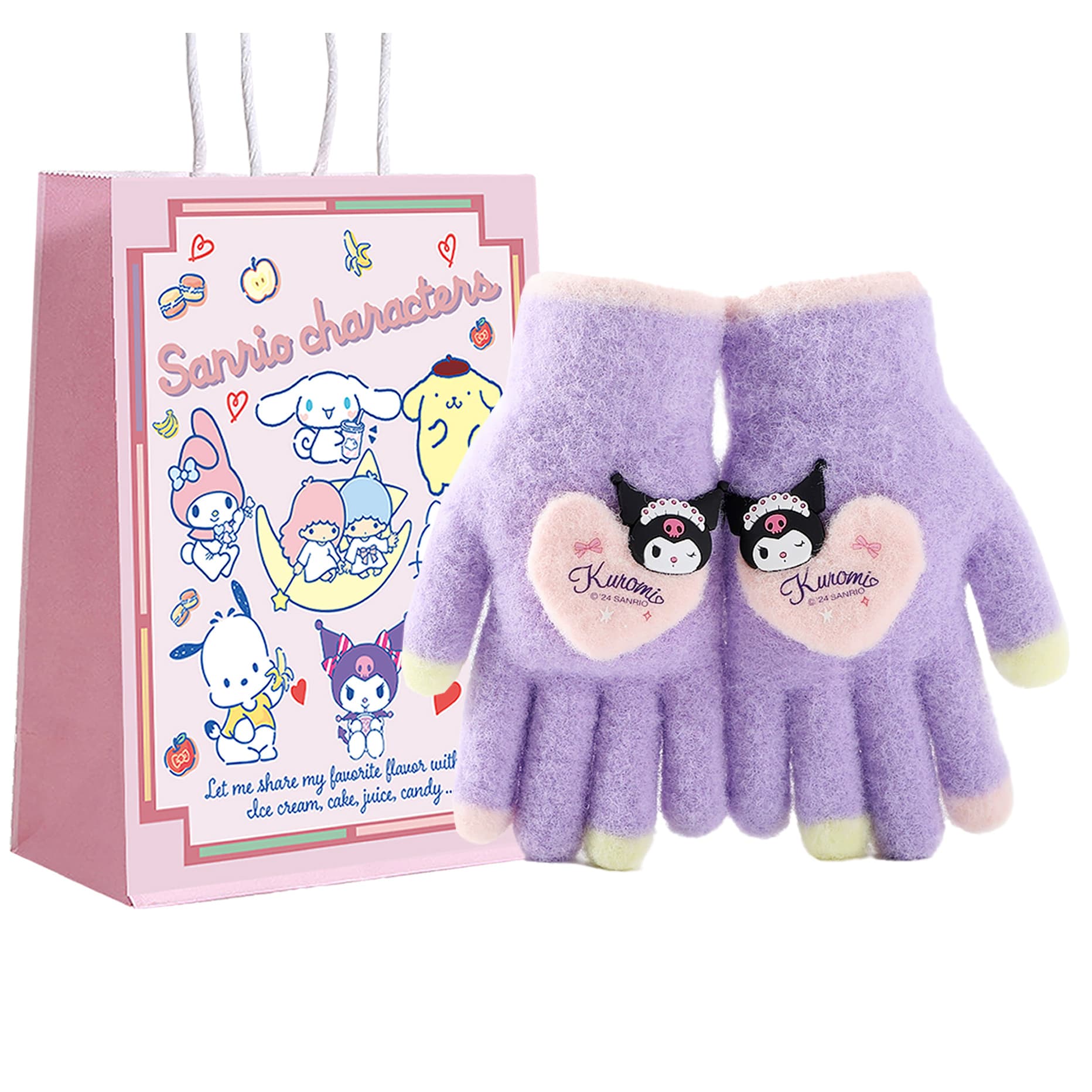 Sanrio Полиамид Вязаные Перчатки Детские - изображение 2