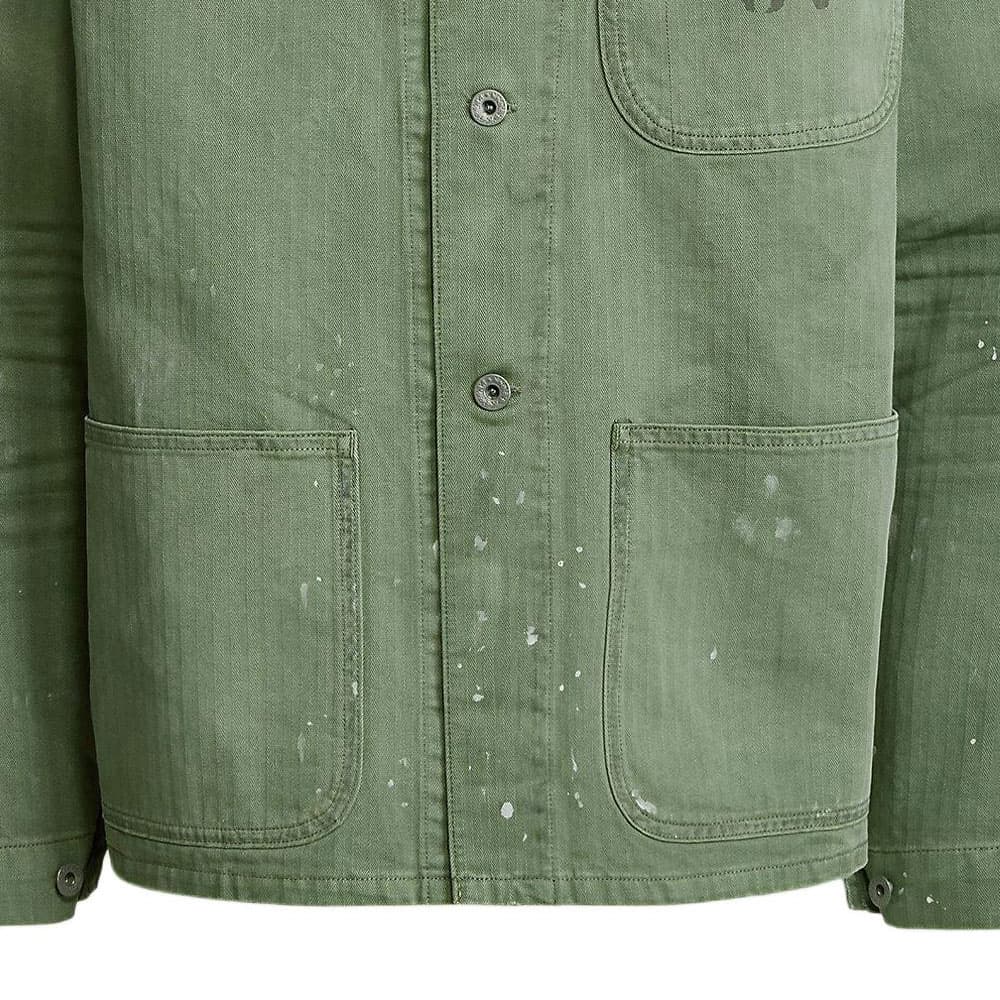 Куртка Polo Ralph Lauren FW23 Куртки и Пальто Мужской Армейский Зеленый - изображение 5