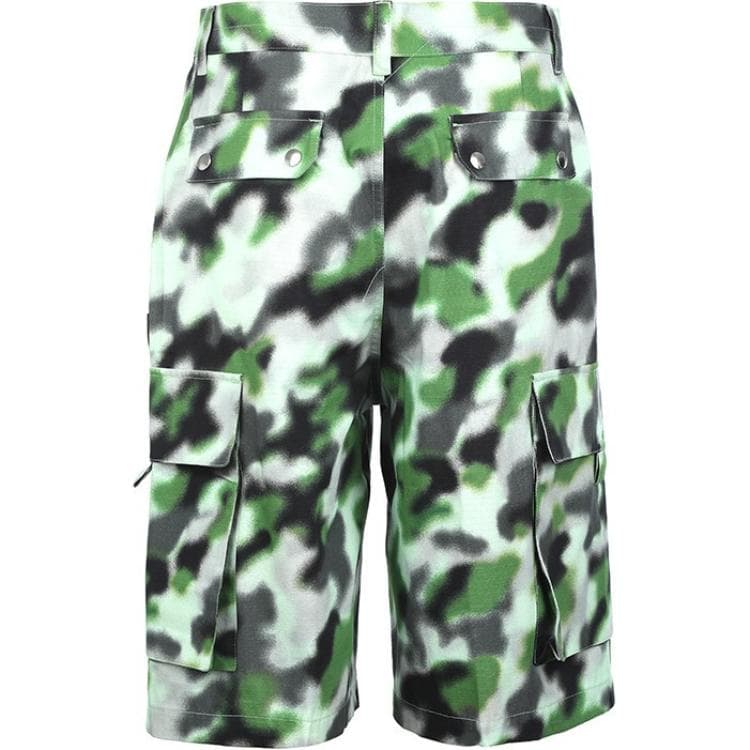 Шорты KENZO Camo Print Shorts - изображение 2