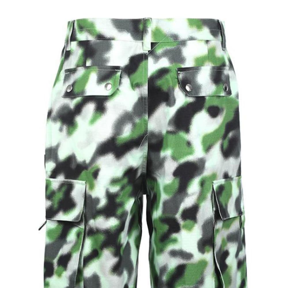 Шорты KENZO Camo Print Shorts - изображение 6