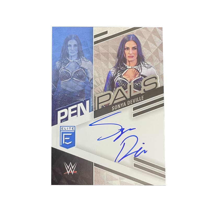 Коллекционные карточки PANINI 2023 Elite Sonya Deville Elite Bad BOSS DeVille Подпись Карта Спортивная Карта Access 1 шт - изображение 1